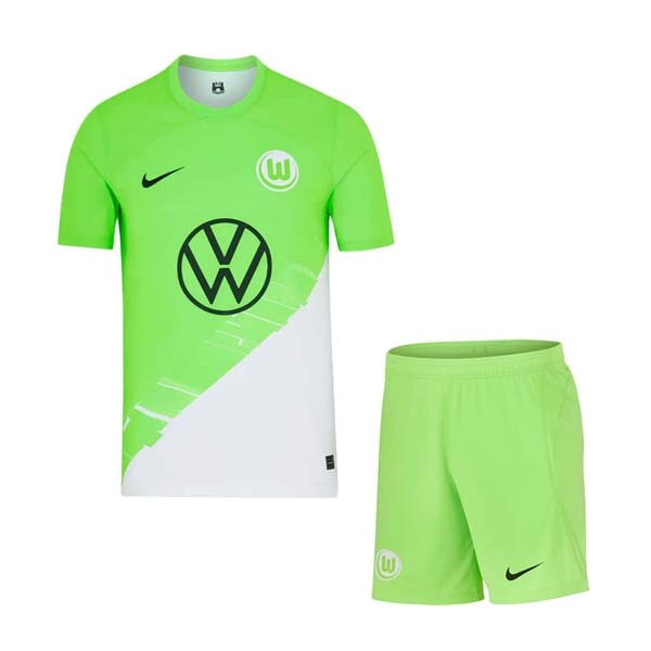 Camiseta Wolfsburg Primera equipo Niño 2023-24